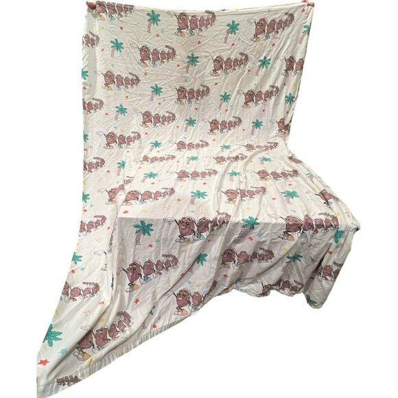 Vintage 80s California Raisins Twin Sheet Set Sears Nostalgic Refashion Kidcore - Picture 12 of 16